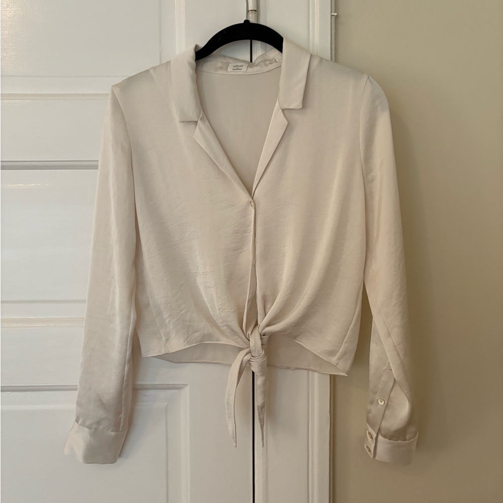 Wilfred cream blouse